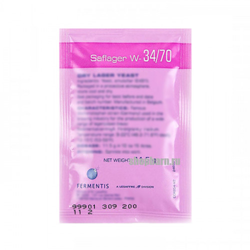 Купить Купить Дрожжи пивные SAFLAGER W-34/70