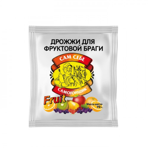 Купить Купить Дрожжи спиртовые «Сам Себе Самогонщик» Fruit