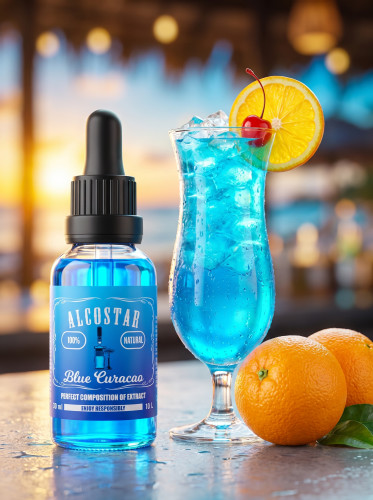 Купить Купить Эссенция AlcoStar Blue Curacao, 30 мл